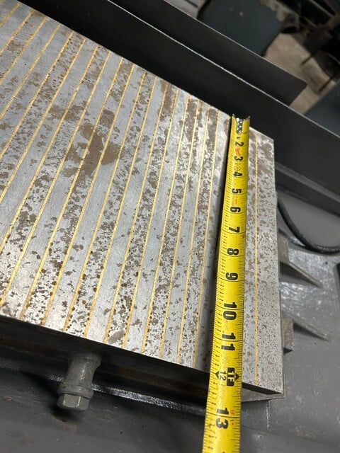 12" x 24" Okamoto #Accugar-124N, Surface Grinder, 13-1/2" under wheel, coolant, 5 HP - Image 8