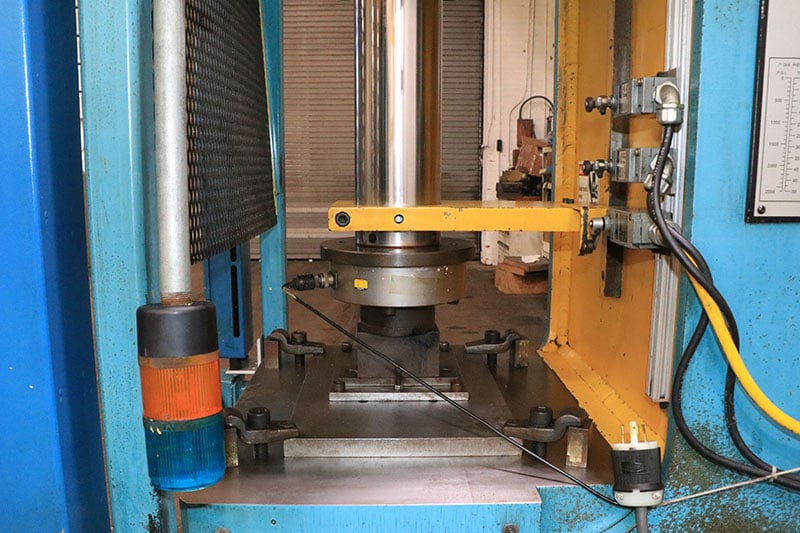 50 Ton, Denison #FMS-50, Hydraulic C-Frame Press, 26" x 25" bed, 18" stroke, 26" daylight, 16" throat, 11" x - Image 6