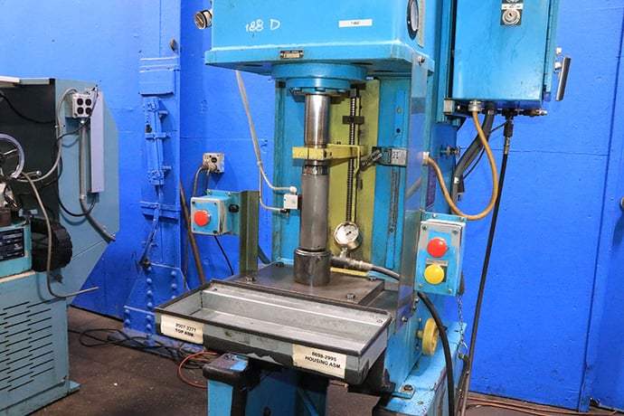 6 Ton, Denison #WR65L-C-464FS1, Hydraulic C-Frame Press, 18" x 11.5" bed, 12" stroke, 16" daylight, 7.5" - Image 6
