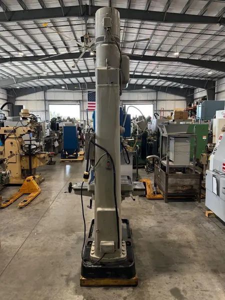 25" Yoshida #YUD-650, Heavy Duty Drill Press Tapping, 16.25" x 21" table, 2" mild steel drilling, 1.5" mild - Image 7
