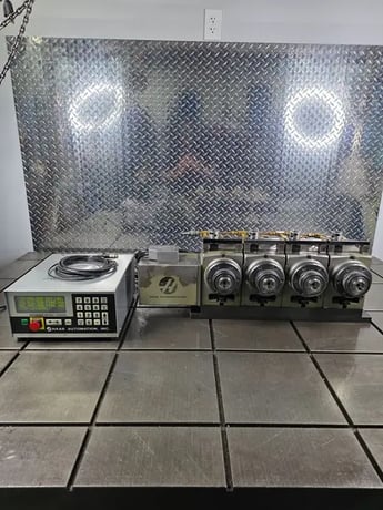 Haas #SHA5C4HD, CNC Indexer Single-Axis Rotary Unit, 5.87" center height, 5C collet, 60:1 gear ratio, 2.8" - Image 2