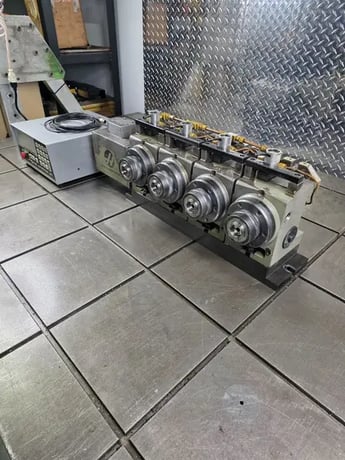 Haas #SHA5C4HD, CNC Indexer Single-Axis Rotary Unit, 5.87" center height, 5C collet, 60:1 gear ratio, 2.8" - Image 4