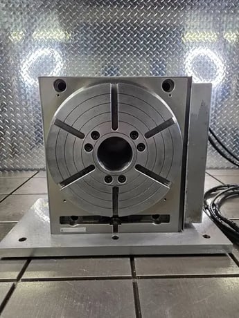 12.2" Haas #SHRT-310SPB, 4-Axis CNC Rotary Table, 9" center height, 100 psi brake torque, 72:1 gear ratio - Image 6