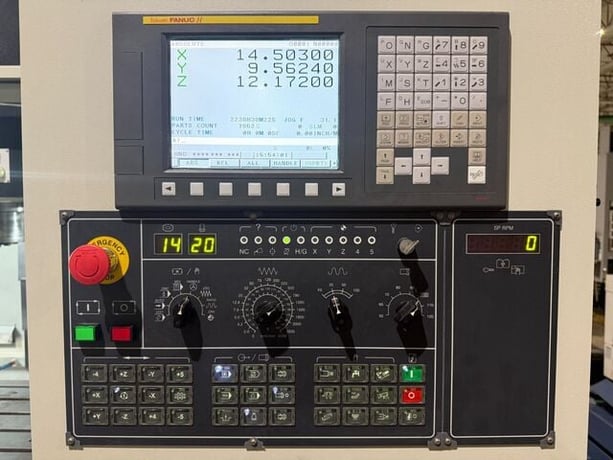 Takumi #VC1052, CNC vertical machining center, 3-Axis, Fanuc 0iMF, 41.7" X, 20.4" Y, 24" Z, 12000 RPM, 24 - Image 3