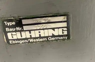 No. 100-15 Guhring flute grinder - Image 2