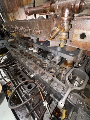 Waterbury Farrel #1210-ICOP, transfer press, 2.5" total stroke, Minster air clutch/brake combo - Image 7