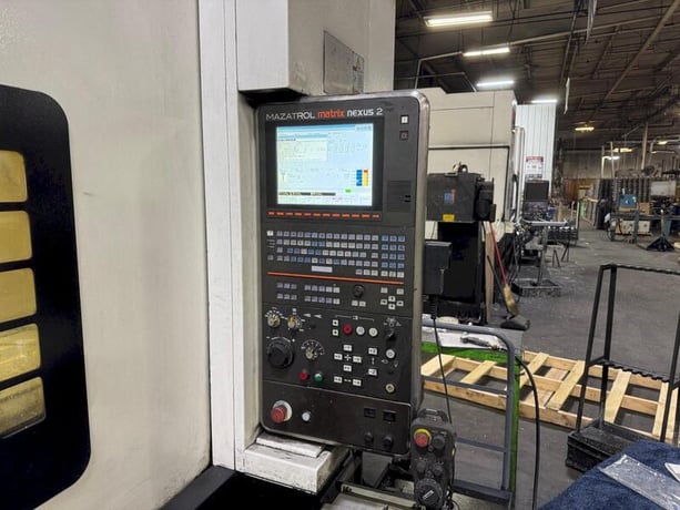 Mazak #VCN-700E/40-II, vertical machining center, 80" X, 27.6" Y, 28.3" Z, 12000 RPM, 48 automatic tool - Image 2