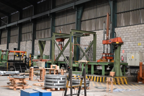 Felemamg, 79" Coil Strapping & Packing Line - Image 1