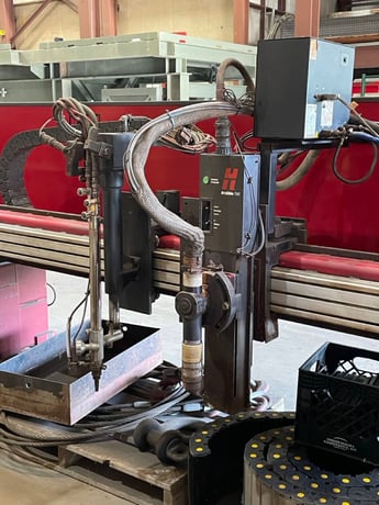 Koike #MGX3700, Mastergraph Extreme CNC Plasma Gantry, 144" x 288" x 6" travel, HPR400XD & Chiller, 480 V. - Image 5