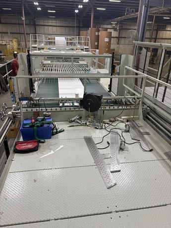 98" BW Papersystems/Marquip #Falcon-2500, Dual Rotary Sheeter, 72" unwind diameter, 130" cut off length, 2018 - Image 10