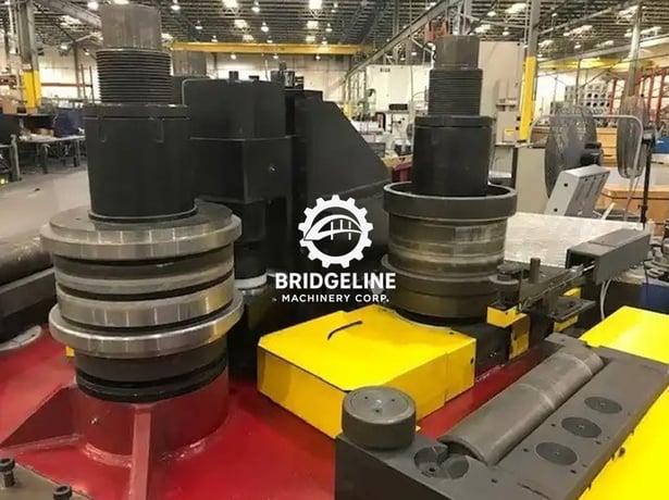 10" x 10" x .4" Tauring #Alpha-200, CNC Hydraulic Angle Bending Roll, 3-rolls - Image 1
