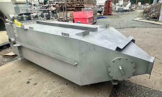 900 cfm Sly #STJ-64-6, Stainless dust collector, 217 sq.ft., top bag removal design, unused, 2022 - Image 6