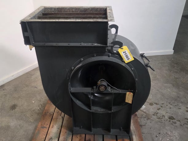 New York Blower #Acoustafoil fan with discharge damper, size 22 II, new surplus - Image 3