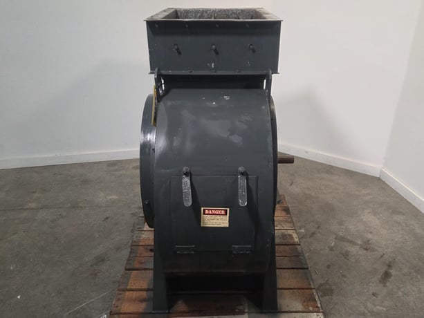 New York Blower #Acoustafoil fan with discharge damper, size 22 II, new surplus - Image 5