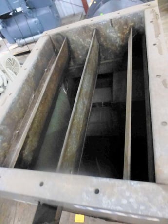New York Blower #Acoustafoil fan with discharge damper, size 22 II, new surplus - Image 7