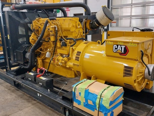 550 KW Caterpillar #C18, 480 Volts, open skid, new, 2023 - Image 4