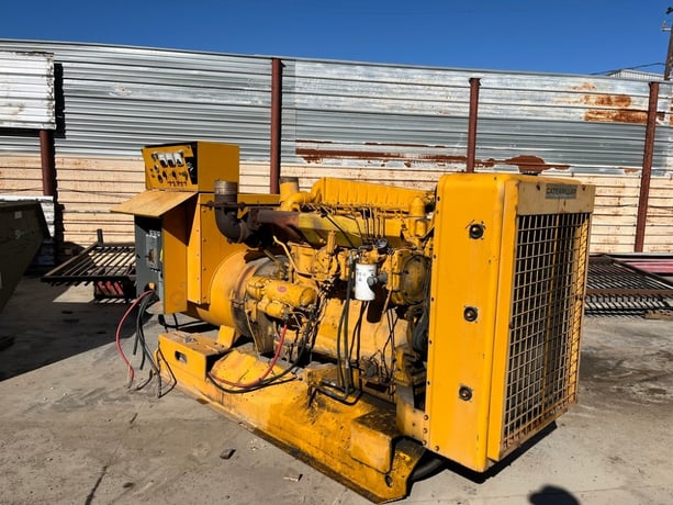 180 KW Caterpillar #D-3306PC, Open Skid, 480 Volts, 1988 - 345 hours - Image 3