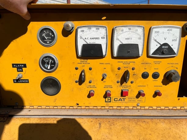 180 KW Caterpillar #D-3306PC, Open Skid, 480 Volts, 1988 - 345 hours - Image 4