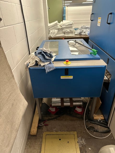 Chicago Dryer #S-16-2000, Folder w/Stacker, Left-Hand Discharge, 120" Width, 2.3 HP, 208 V, 2009 - Image 2