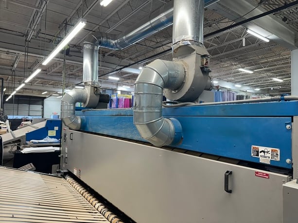 32" x 136" Chicago Dryer #Imperial-232-136, Gas Ironer, Two-Roll, 8 HP, 480 V, 2012 - Image 3