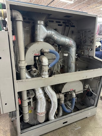 32" x 136" Chicago Dryer #Imperial-232-136, Gas Ironer, Two-Roll, 8 HP, 480 V, 2012 - Image 7
