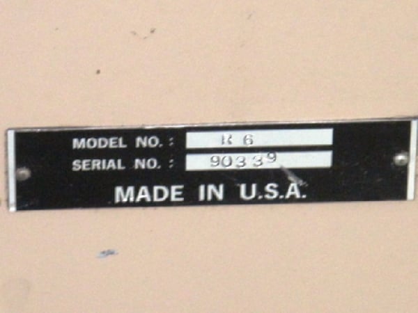 OK Tool #R-6, radius grinder, grind ball nose, serial #90339, 1990, #152725 - Image 7