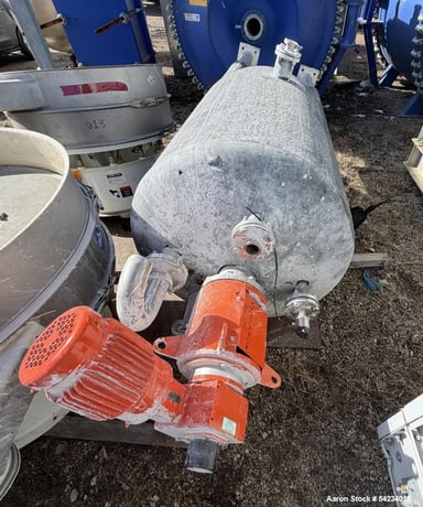 300 gallon Stainless Steel Tank, Top-mounted Agitator - Image 1