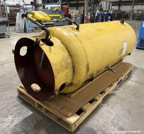 Steel Fab, 300 gallon Compressed Air Receiver Tank, Carbon Steel, 137 psi, 0.153" head thickness, 0.187" - Image 3
