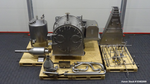 82" x 84" Siebtechnik #Conturbex-H700, Stainless Steel Worm Screen Centrifuge, 45 KW motor, 1500 RPM, 400 - Image 3