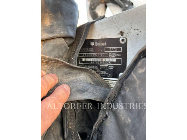 Bobcat T770, Skid Steer Loader, 1342 hours, S/N: AT6338580, 2000 - Image 6
