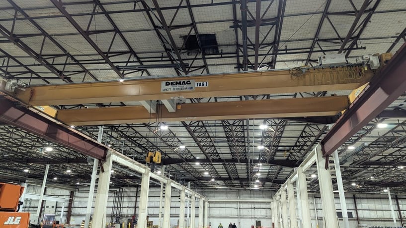 20 Ton, Demag, 46' 0" Span, 20' Lift, Radio Control, 460/3/60, 1999 [#2653] - Image 1