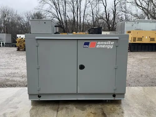 30 KW MTU #30PGC6NLT1, Natural gas generator set, 120/208 Volts, 3-phase, 230 hours, 1800 RPM, GM 3.0L - Image 4