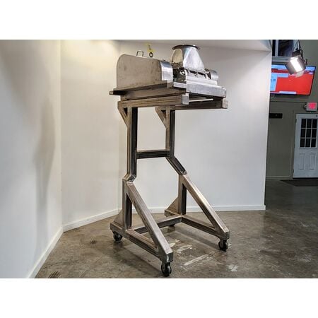 Fitzpatrick #DKAS012, Stainless steel comminutor hammermill, 25 HP, 10" flange, 12.5" x 15.37" milling chamber - Image 2