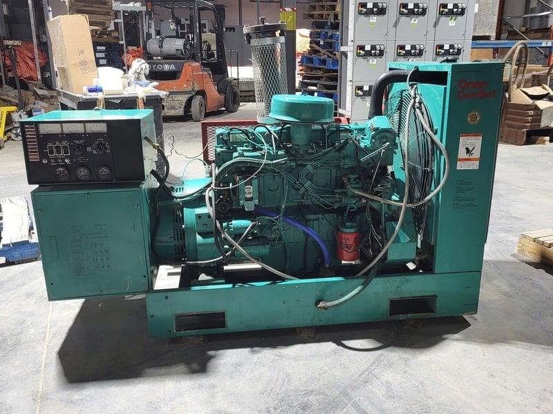30 KW Cummins #30.0DLC-9XR/27826A, Diesel Generator Set, 1800 RPM, 600/347 Volts, 3PH, 40 HP engine, 544 hours - Image 6
