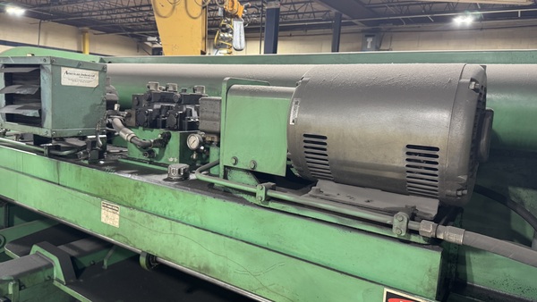 3/8" x 10' Accurshear #837510, Hydraulic Shear, 30 HP, front operated back gauge, 440 V., 3ph, 1995 - Image 7