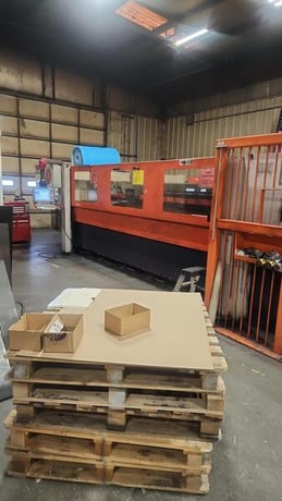 Bystronic #ByStar-4020, laser cutting, 6000 watt, 78" x 157" sheet, Vision Control, dust collector - Image 2