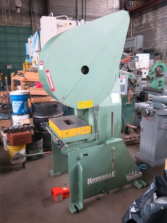 25 Ton, Rousselle Heim #3, Punch Press, 2" stroke, 135 SPM, 10-3/4" Shut Height, 2" adj. - Image 7