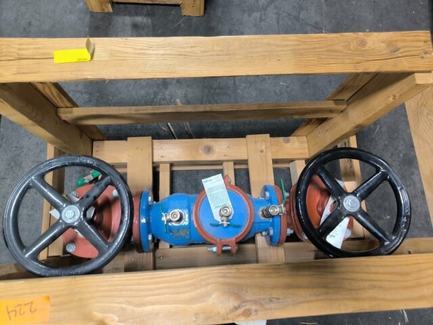 3" Wilkins #375-3-375, Reduced Pressure Backflow Preventer, 2 Manual Valve Zurn, unused, AS IS - Image 3