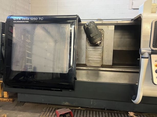 DMG, Mori Seiki #CTX-Beta-1250-TC, CNC Lathe, 17" X, 4" Y, 51" Z, 19.6" swing, 49.2" between centers, 10" - Image 2