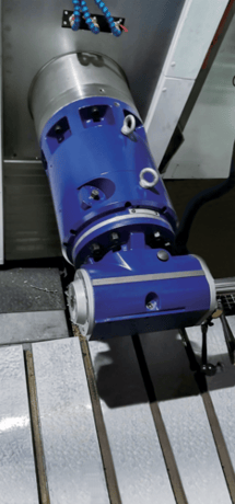 AHG Precision #A81L-H250110-450, Right Angle Milling Head, 5.91" max. milling cutter diameter, 21.06" overall - Image 2