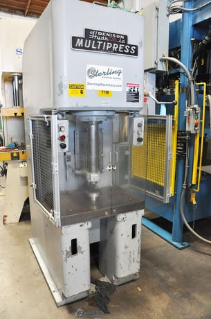 35 Ton, Denison #Multipress-LA35C, hydraulic, 15" stroke, #A3563 - Image 6
