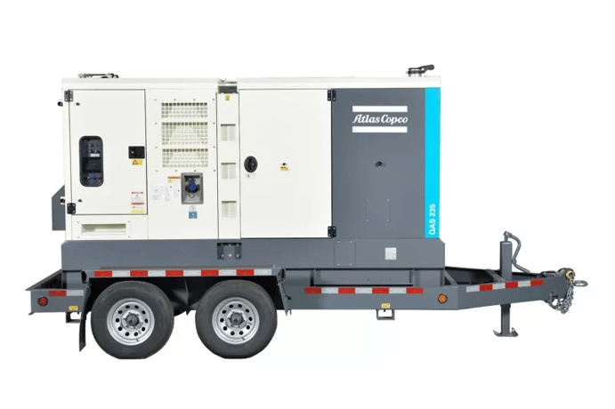 206 KW Atlas Copco #QAS-235-FD-T4F, Generator, 3 Phase, 187 kW/234 kVA Prime, 258 kVA Standby, 480/277 V - Image 2