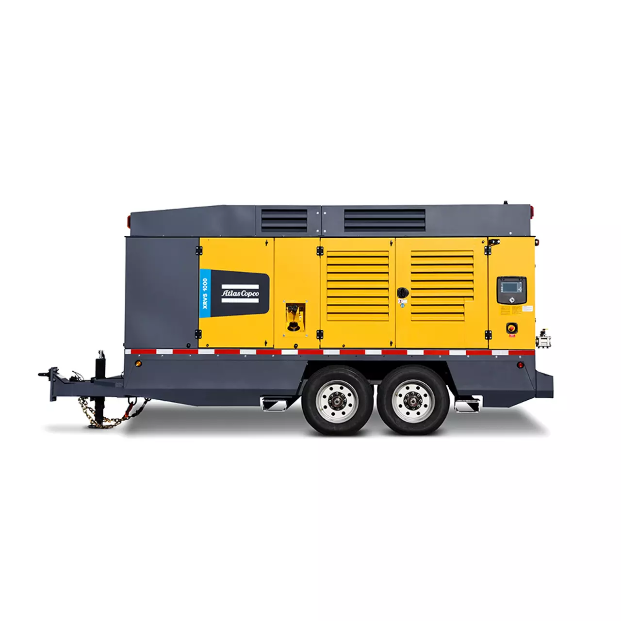 1136 cfm, 218 psi, Atlas Copco #XRVS-1000, Air Compressor, 6-Cylinder Diesel Engine, 1900 RPM - Image 1