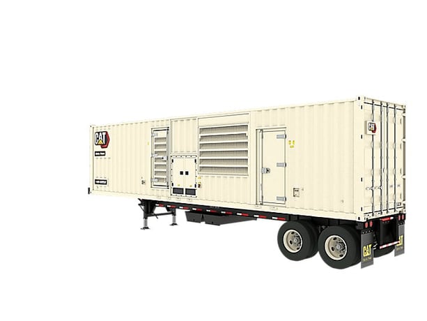 1000 KW Caterpillar #XQ1140, Mobile Generator Set, Twin Pack config., 2023 w/414 Hrs., Diesel Engine, Tier 4 - Image 4