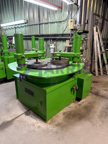 36" Spitfire #SP-GYR/3-36PNLC, Double-Sided Lapping Machine, 4 Hold Downs, Timer, Slurry System - Image 2