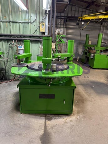 36" Spitfire #SP-GYR/3-36PNLC, Double-Sided Lapping Machine, 4 Hold Downs, Timer, Slurry System - Image 4