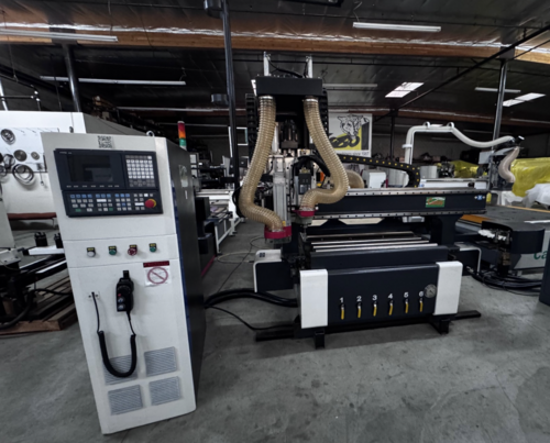 Castaly #SUPER-408RT-DB, CNC Router, w/ offloading, 4' x 8', 230 V., 12.8 HP, 24k RPM, new - Image 2