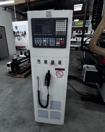 Castaly #SUPER-408RT-DB, CNC Router, w/ offloading, 4' x 8', 230 V., 12.8 HP, 24k RPM, new - Image 4