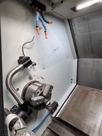 Yama Seiki #GLS-2000LYS, Multi-axis CNC Lathe, 22" swing, 4500 RPM, 12 tool, Fanuc 31i, 16.9" diameter x - Image 4