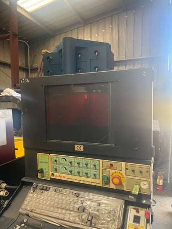 Ajan, Plasma-oxy Cutting Table, 8' x 20', 2 torch, #PP 260A Power Source, 5 Axis, 2016 - Image 4